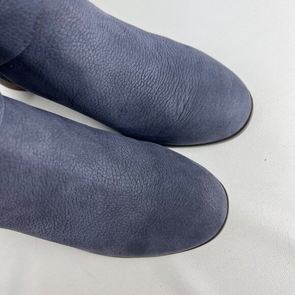 Cole Haan Womens Cassidy Strap Ankle Booties Blue Leather Block Heel size 9 - Picture 9 of 16